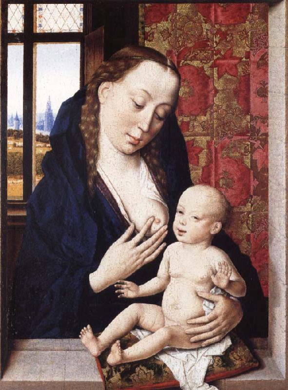 Dieric Bouts The virgin Nursing the Child china oil painting image
